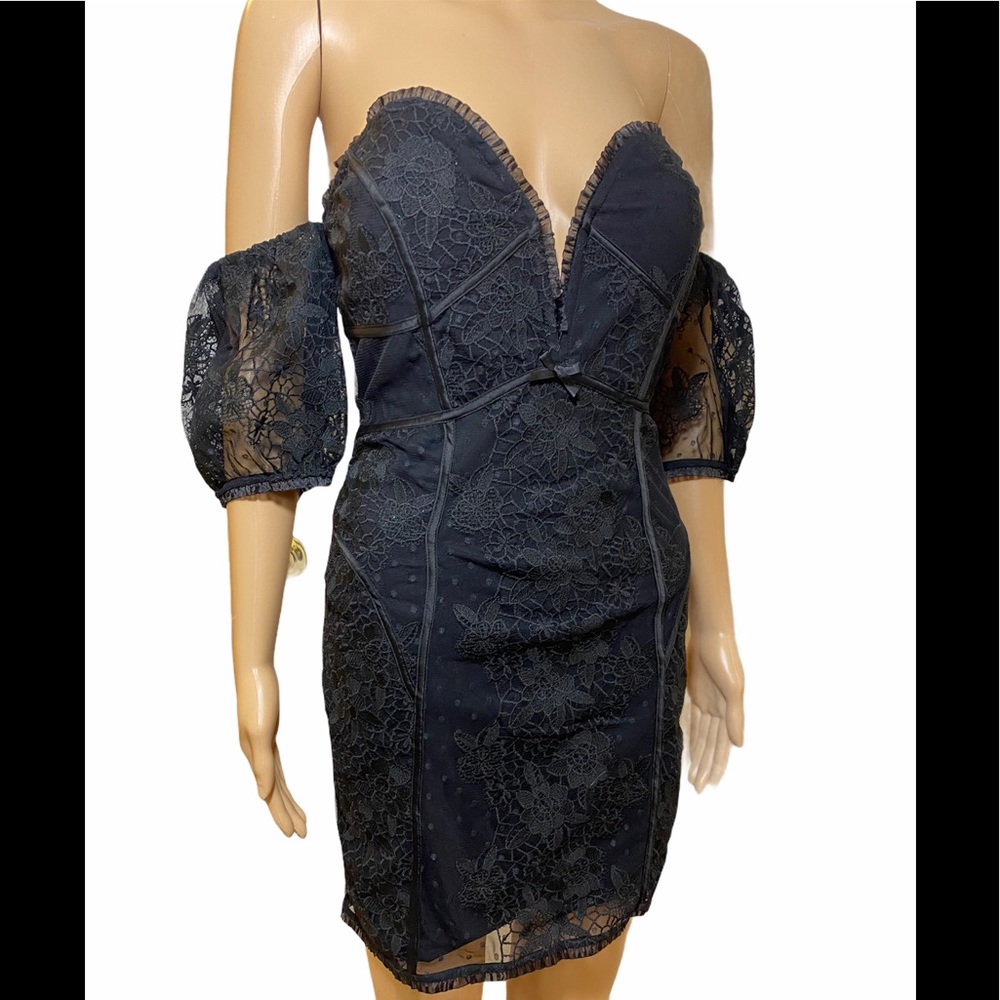 For love and lemons azalea black dress new w/ tags - Picture 3 of 16